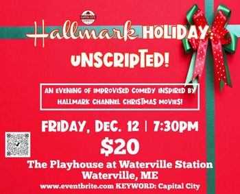 Capital City Improv Hallmark Holiday: UNSCRIPTED! show poster