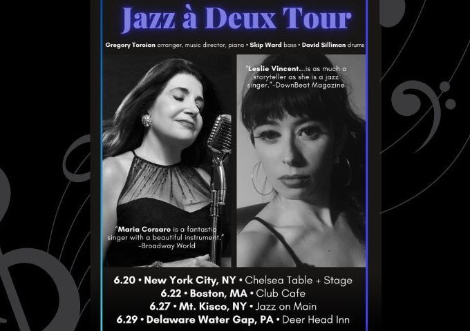 Maria Corsaro & Leslie Vincent: Jazz à Deux Tour