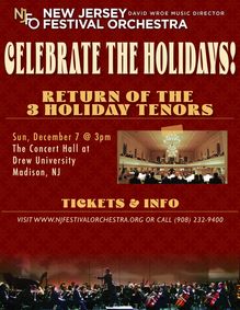 Return of the Holiday Tenors show poster