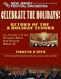 Return of the Holiday Tenors Logo