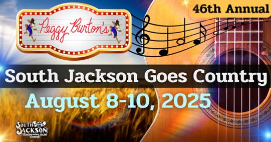Peggy Burton's South Jackson Goes Country show poster