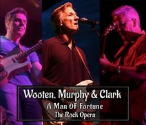 Rock trio Wooten, Murphy, and Clark host virtual listening party for the release of their rock opera, “A Man of Fortune”