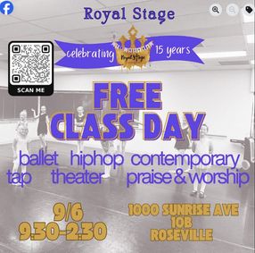 15th Anniversary FREE Class Day show poster