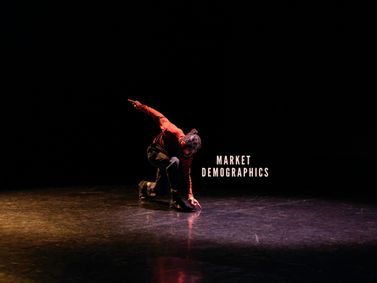 Market Demographics show poster