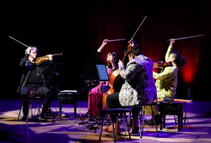 Kronos Quartet with The Next Festival of Emerging Artists show poster