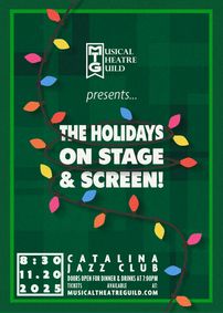 The Holidays on Stage and Screen show poster