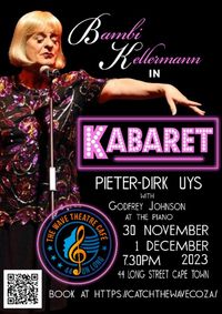 Bambi Kellermann in Kabaret show poster