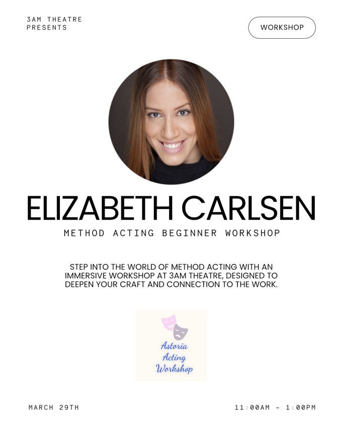 Method Acting Beginner Workshop