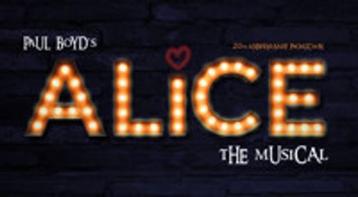 ALICE THE MUSICAL show poster