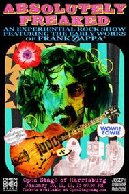 Absolutely Freaked! - a rock show of Zappa's early works show poster