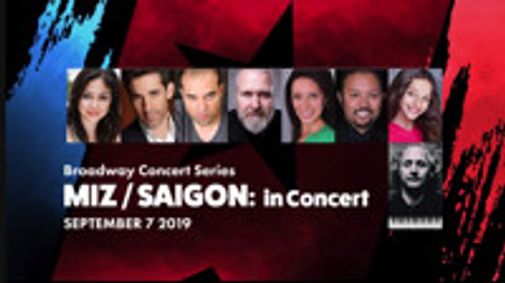 Miz/Saigon In Concert  show poster