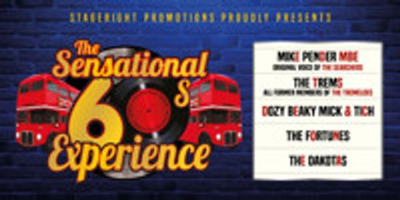 The Sensational 60s Experience show poster