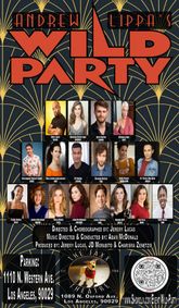 Andrew Lippa's Wild Party show poster