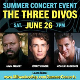 The Three Divos show poster