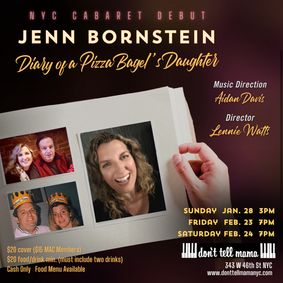 Jenn Bornstein: Diary of a Pizza Bagel's Daughter show poster