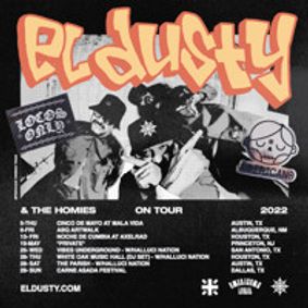 El Dusty and The Halluci Nation Performing at Parish in Austin on May 28th show poster