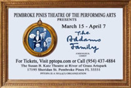 The Addams Family show poster