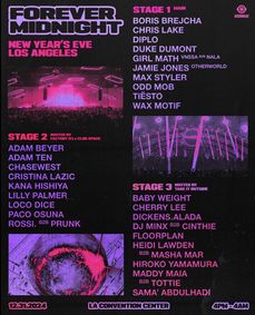 FOREVER MIDNIGHT show poster