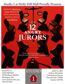 12 Angry Jurors show poster