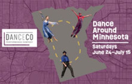 Dance Around Minnesota show poster
