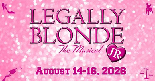 Legally Blond, Jr show poster