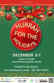 Hurrah for the Holidays show poster