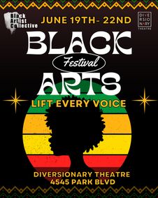 Black Arts Festival  show poster