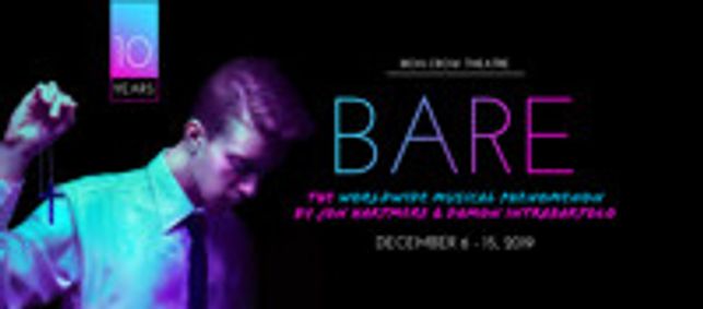 BARE show poster