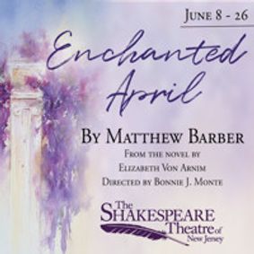 Enchanted April show poster