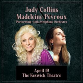 Judy Collins & Madeleine Peyroux show poster