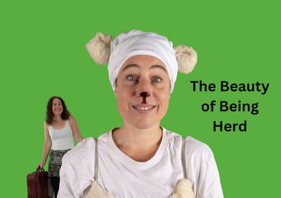 The Beauty of Being Herd show poster