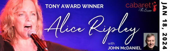 Alice Ripley and John McDaniel