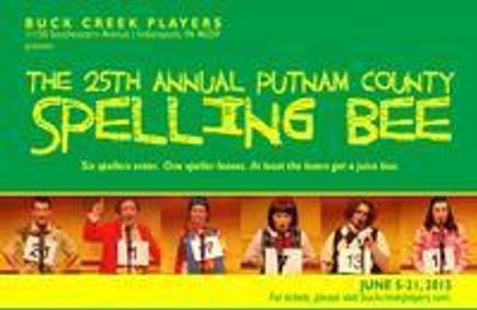 The 25th Annual Putnam County Spelling Bee show poster