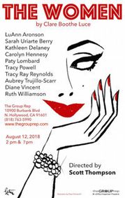 THE WOMEN Staged Reading Fundraiser  show poster