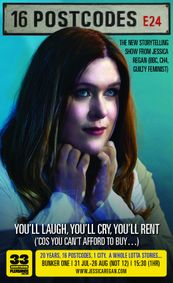 16 Postcodes show poster