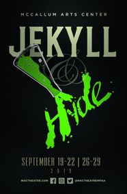 Jekyll & Hyde show poster