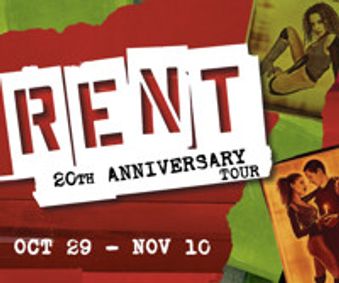 RENT show poster