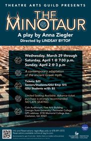 The Minotaur show poster