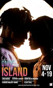 Once on This Island show poster