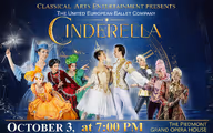 CINDERELLA by The United European Ballet Company in Atlanta