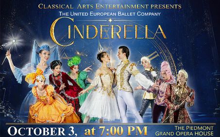 CINDERELLA by The United European Ballet Company show poster