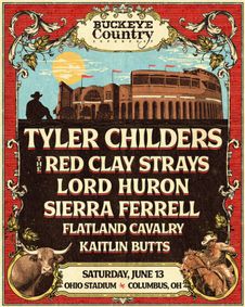 Buckeye Country Superfest show poster