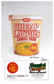 The Cheap Laughs Comedy Show!