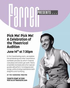 Teatro Live! Presents: Pick Me! Pick Me!; A Celebration of the Theatrical Audition show poster