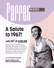 Teatro Live! Presents: A Salute to 1967!