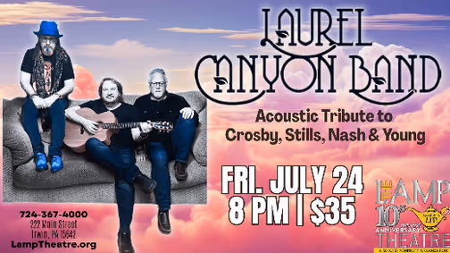 Laurel Canyon Band: a tribute to Crosby, Stills, Nash and Young show poster