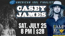Casey James Live at The Lamp Theatre in Pittsburgh