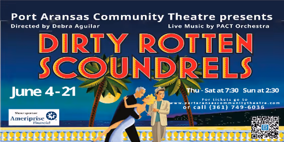 Dirty Rotten Scoundrels The Musical show poster