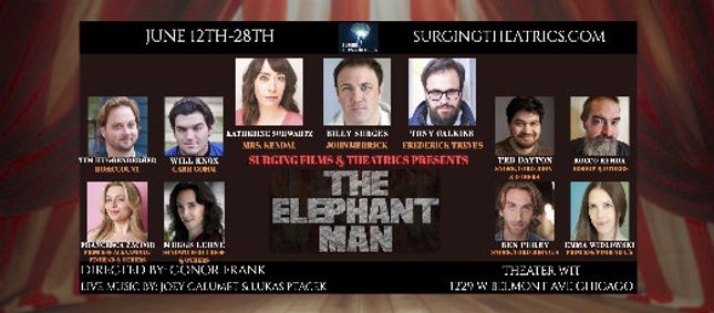 The Elephant Man show poster