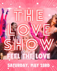 THE LOVE SHOW at The Hidden Jewel Box Theater show poster